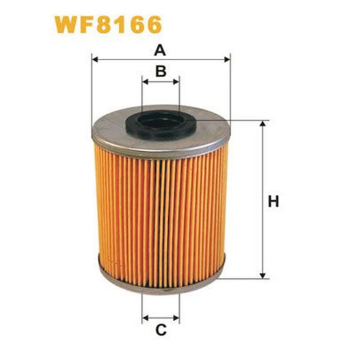 WIX Fuel Filter Element WF8166