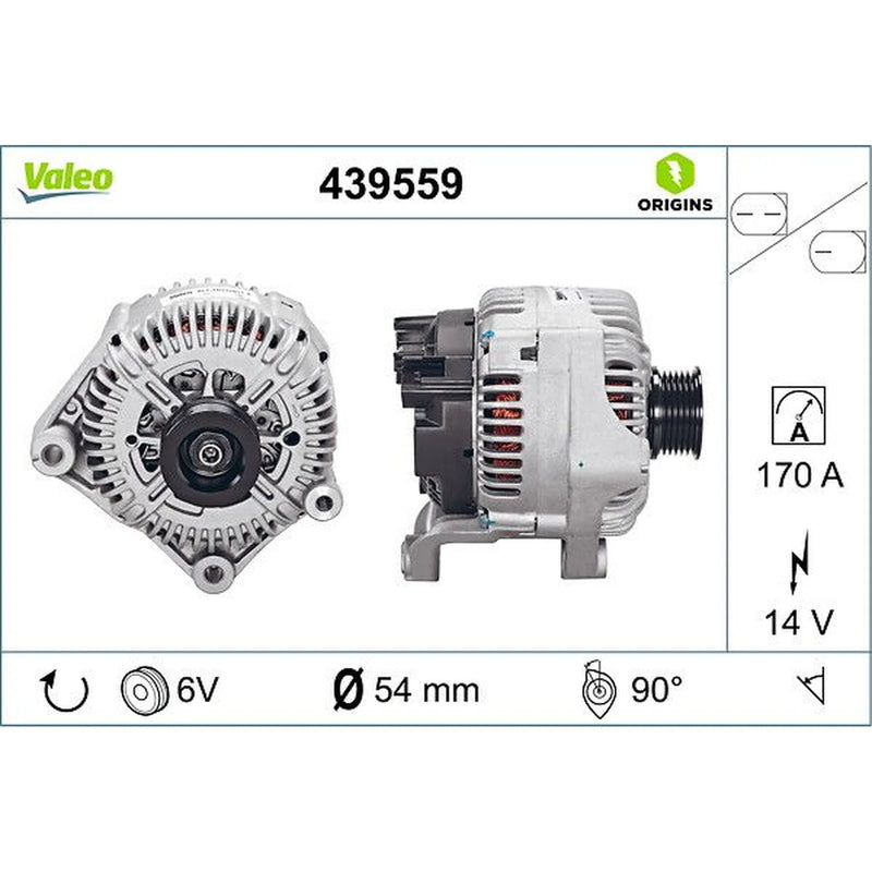 Valeo Car Alternator 12V 439559