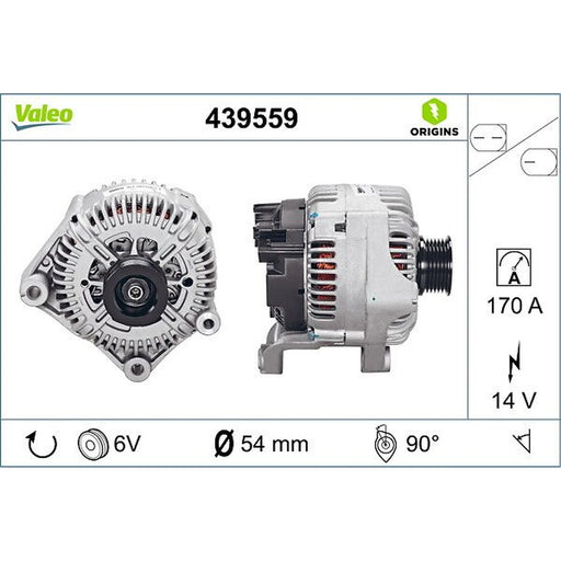 Valeo Car Alternator 12V 439559