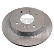 Febi 2 x Solid Rear Brake Discs 15895