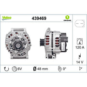 Valeo Car Alternator 12V 439469