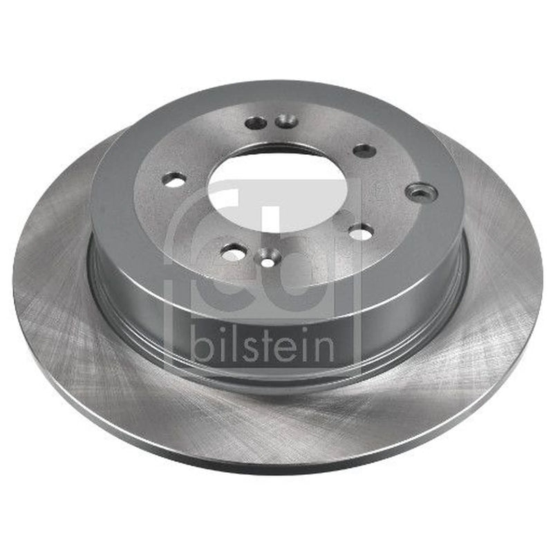 Febi 2 x Solid Rear Brake Discs 108629