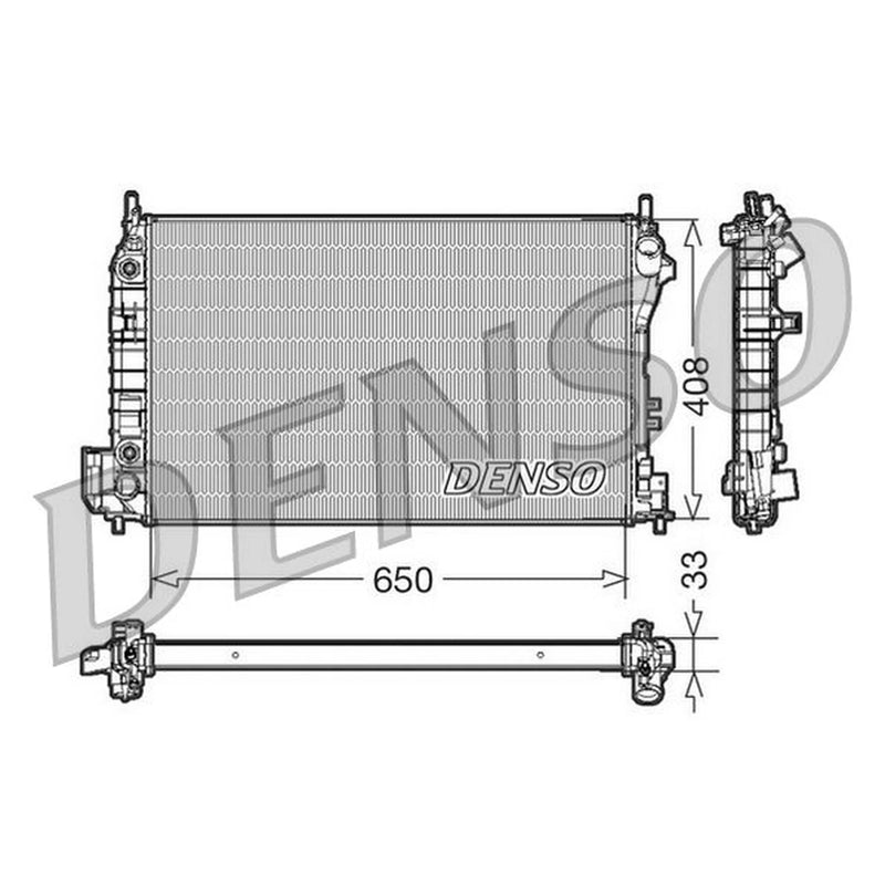 Denso Engine Radiator DRM20089