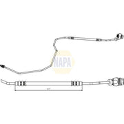 NAPA Brake Hydraulic Hose Line Rear Right NBH1128