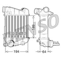 Denso Intercooler (Charge Air Cooler) Left DIT02027
