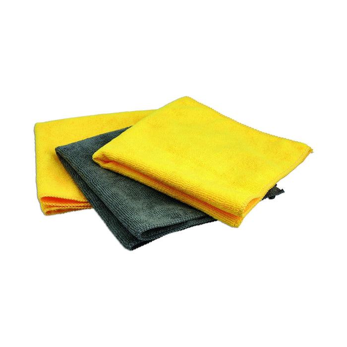 Connect Microfibre Cloths Set 3pc 35354 Tool Connection  - Town Parts