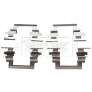 Borg & Beck Brake Pad Accessory Fitting Kit Front BBK1370