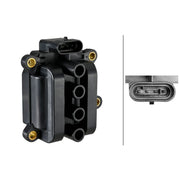 Hella Ignition Coil Pack 5DA 358 102-151