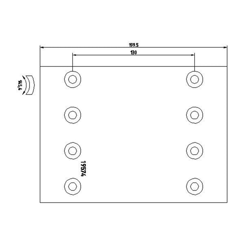 Textar Textar Cv Brake Lining Set 1957422 8241999686 1957422