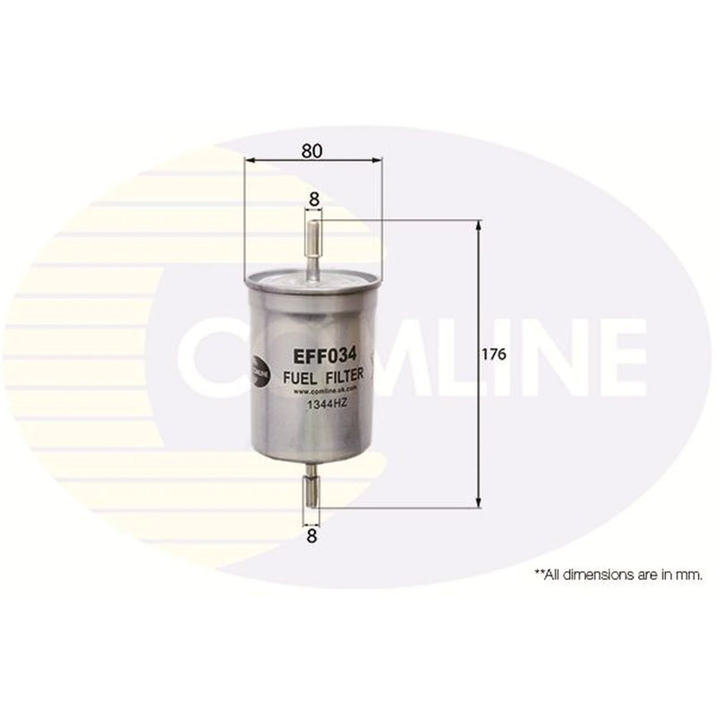 Comline Fuel Filter Element EFF034