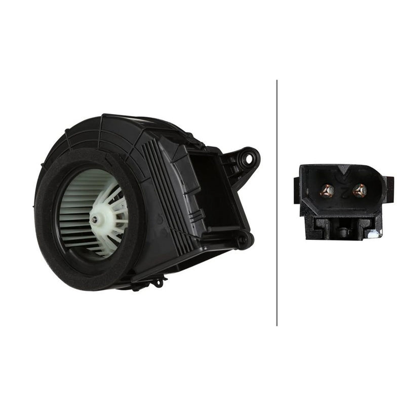 Hella Heater Blower Fan Rear 8EW 366 400-601