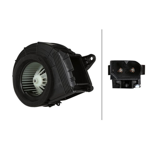 Hella Heater Blower Fan Rear 8EW 366 400-601