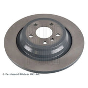 Blue Print 2 x Solid Rear Brake Discs ADU1743121