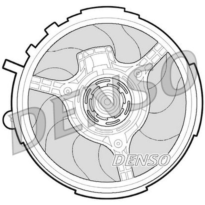 Denso Engine Cooling Fan DER09061