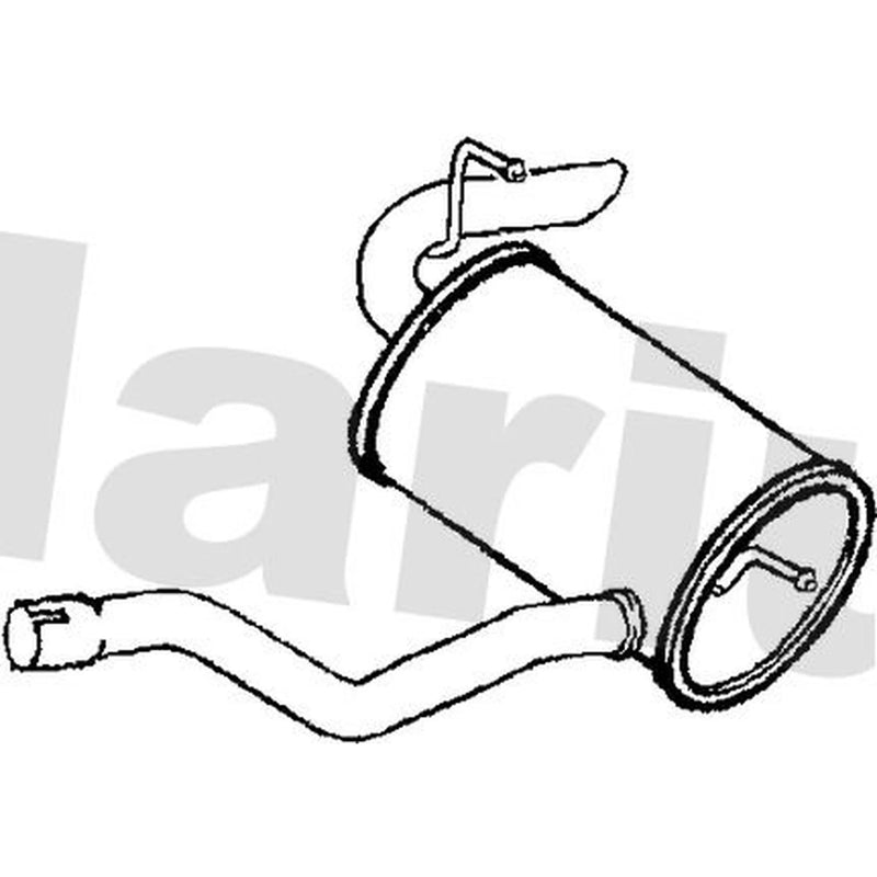 Klarius Box With Tail Pipe Rear MZ524A