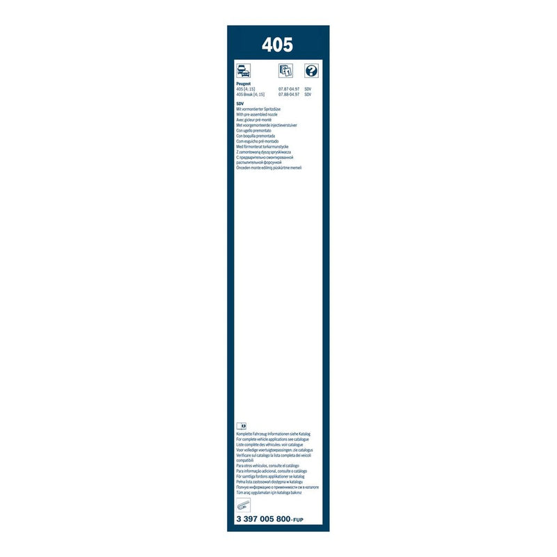 Bosch Eco Front Wiper Blade Set 550mm + 550mm — 405