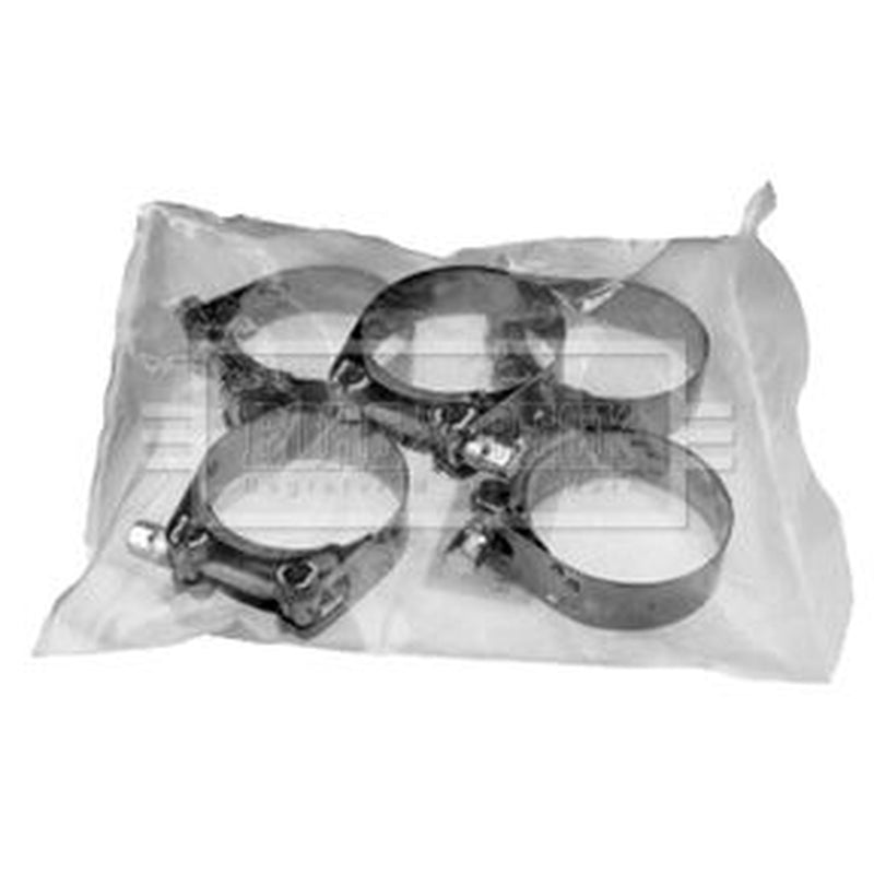Borg & Beck 10 x Charge Air Hose Fastening Clamp Wide Thick BHC1106