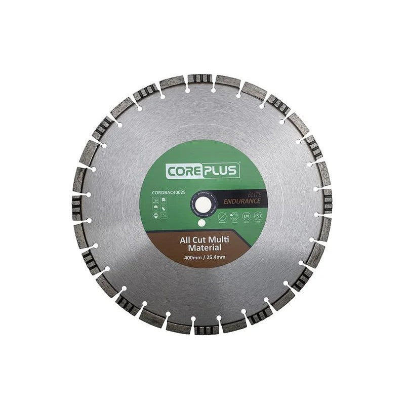 CorePlus Elite All Cut Multi-Material Diamond Blade 400 x 25mm - CORDBAC40025