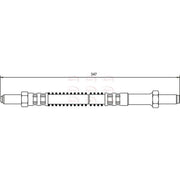 Apec Brake Hydraulic Hose Line Front HOS3035