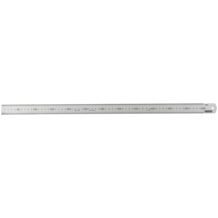 Draper Stainless Steel Rule, 600mm/24" 22672 Draper  - Town Parts