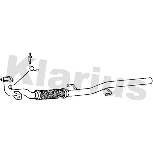 Klarius Exhaust Pipe OD SE127J