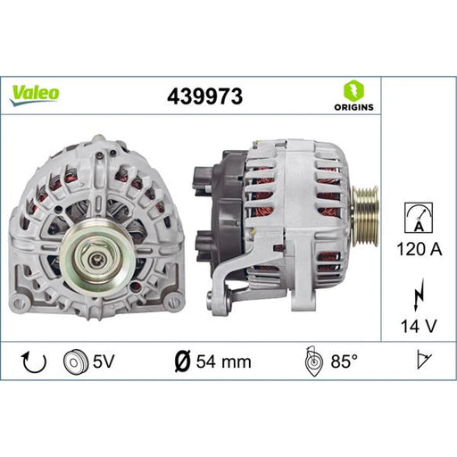 Valeo Car Alternator 12V 439973