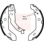 Apec Brake Shoe Set Axle Kit SHU589