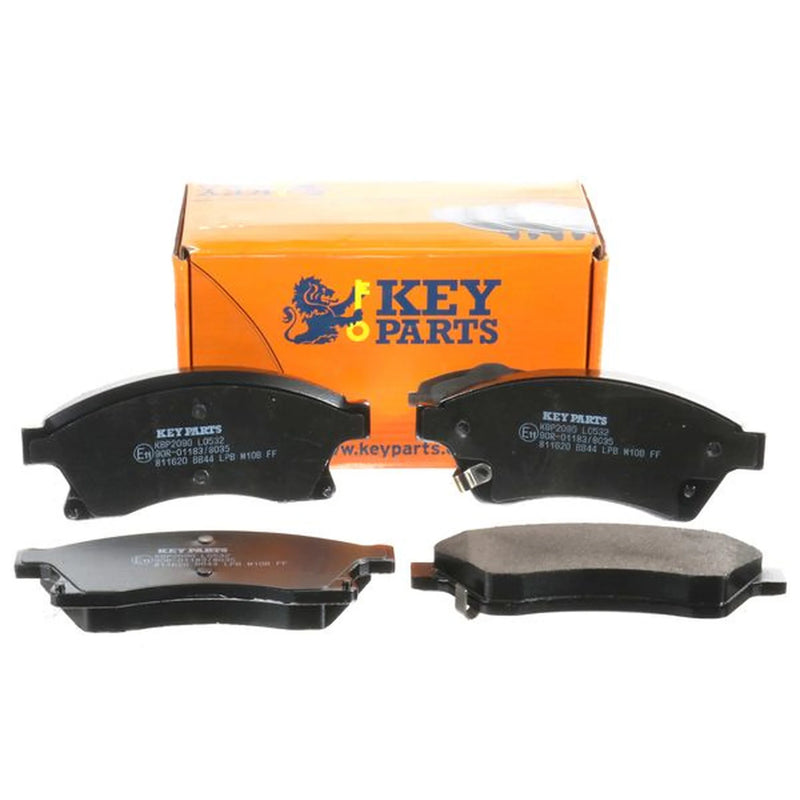 Key Parts 4 x Front Brake Pad Set KBP2090