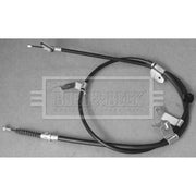 Borg & Beck Handbrake Cable Right Rear BKB3366