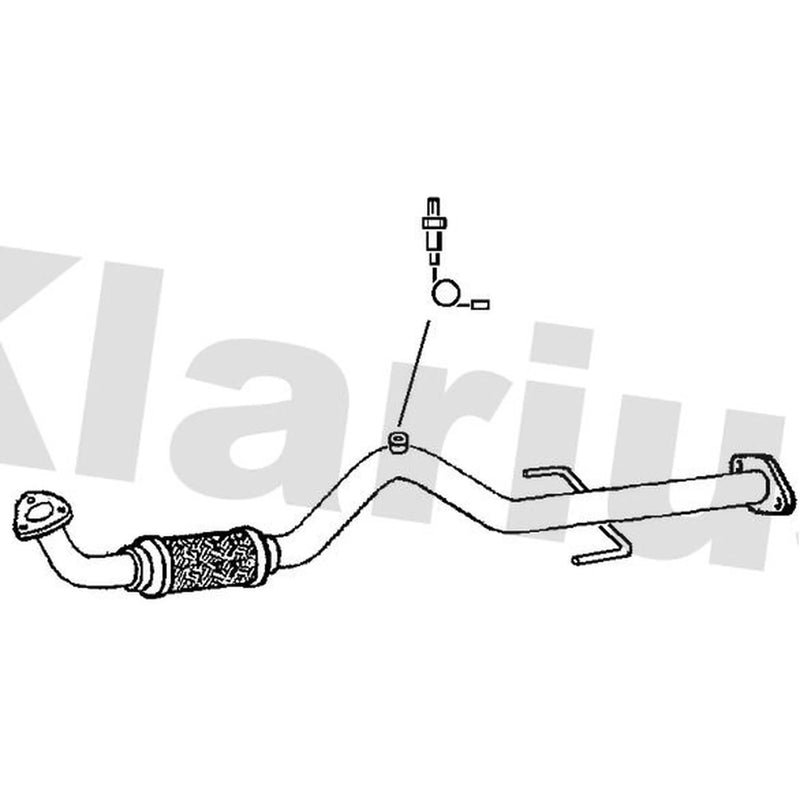 Klarius Exhaust Pipe OD GM706M