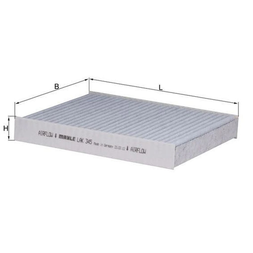 Mahle Cabin Air Filter (Pollen Filter) LAK 345