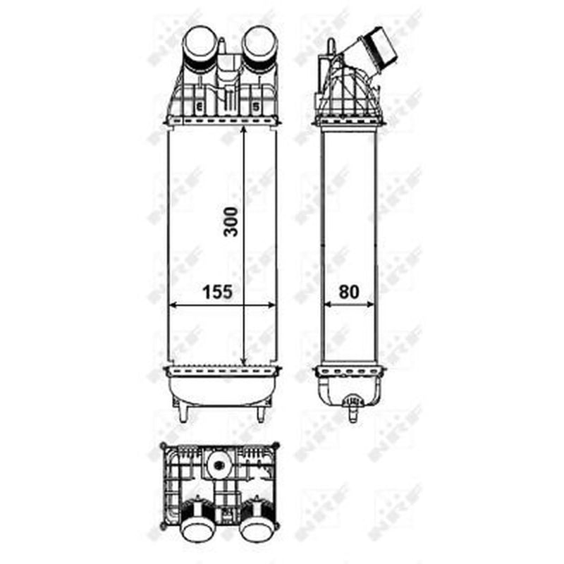 NRF Intercooler (Charge Air Cooler) 30460