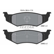 Textar Rear Brake Pad Set 2356102