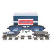 Borg & Beck 4 x Rear Brake Pad Set BBP3002