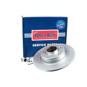 Borg & Beck 2 x Solid Rear Brake Discs BBD5813S