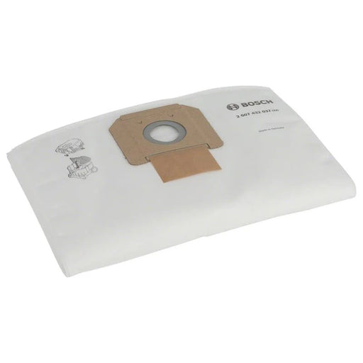 Bosch Powertool Accessories Fleece Filter Bag Pack of 5 - 2607432037