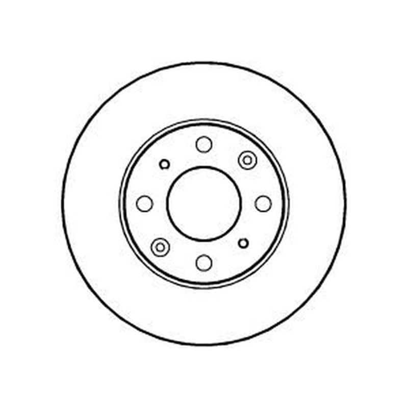 Abtex 2 x Vented Front Brake Discs BD1338V