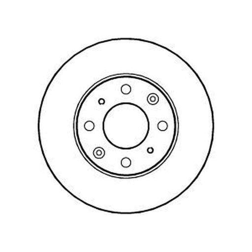 Abtex 2 x Vented Front Brake Discs BD1338V