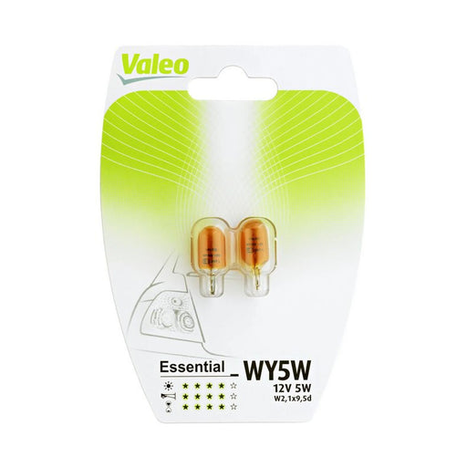 Valeo 2 x Indicator Turn Signal Bulb W2.1x9.5d 12V 5W 032120