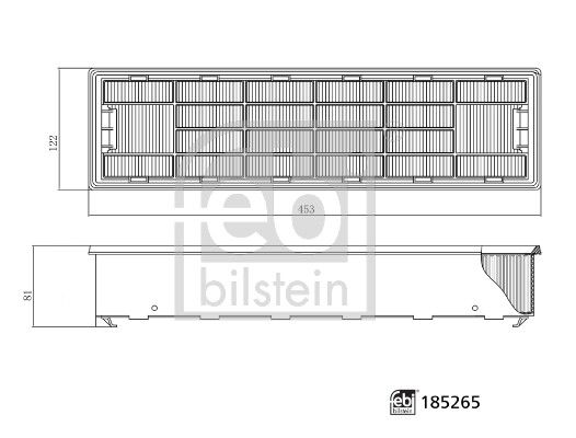 Febi Cabin Air Filter (Pollen Filter)