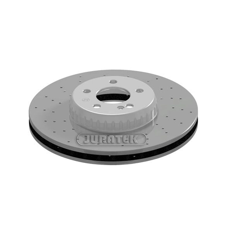 Juratek 2 x Vented Front Brake Discs MER350