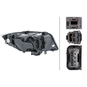 Hella Headlight Headlamp PY21W Left 1EL 354 687-011