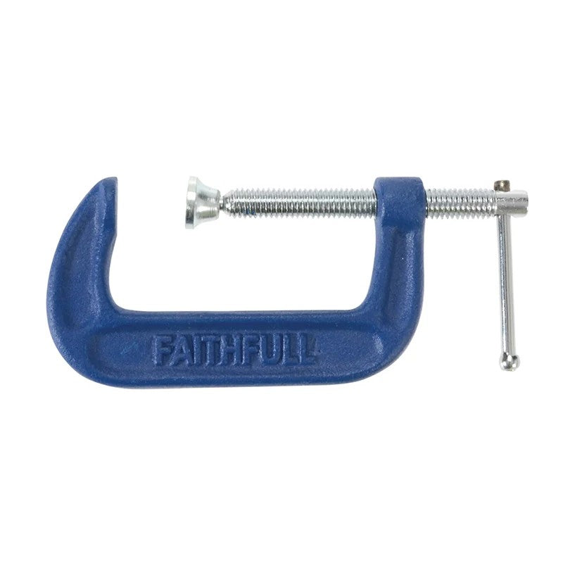 Faithfull Medium-Duty G-Clamp 50mm (2in) - FAIGMD2
