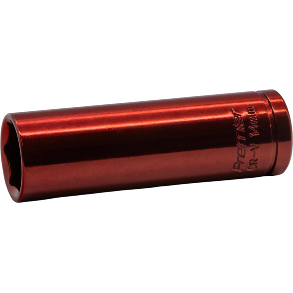 Sealey 3/8"Dr Coloured Deep Socket 14mm (Red)