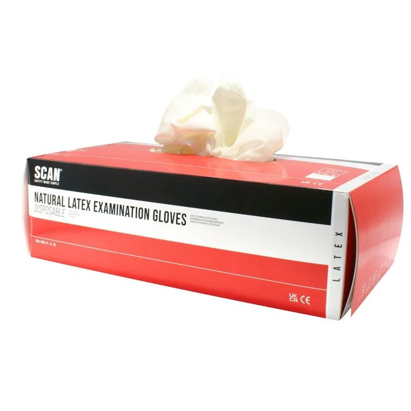 Scan Latex Gloves - XL (Box 100) - KG-2101