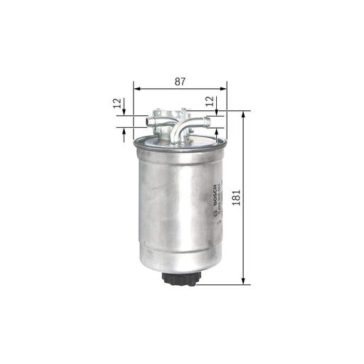 Genuine Bosch Car Fuel Filter N6453 Fits Audi A2 Tdi - 1.4 - 00-05 0450906453 Bosch  - Town Parts