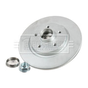 Borg & Beck 2 x Solid Rear Brake Discs BBD5840S