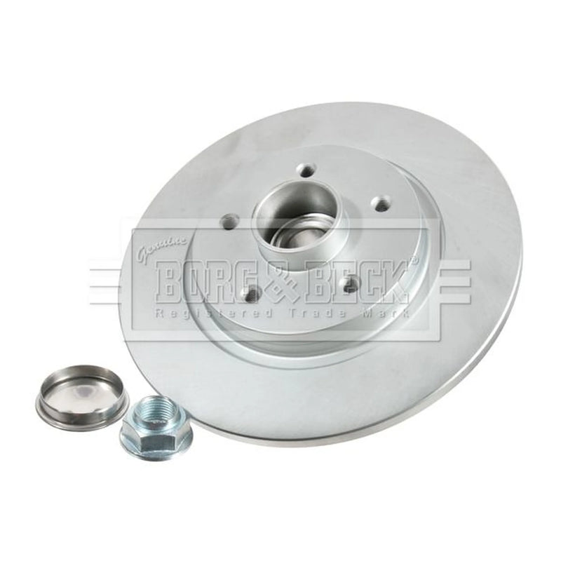 Borg & Beck 2 x Solid Rear Brake Discs BBD5840S