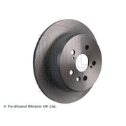 Blue Print 2 x Solid Rear Brake Discs ADT343117