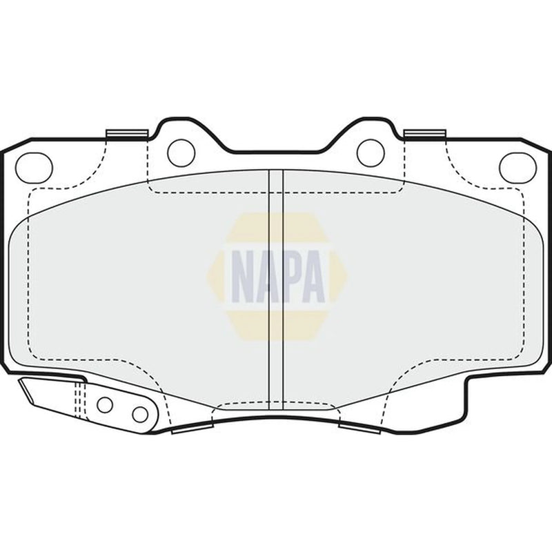 NAPA Front Brake Pad Set NBP1096